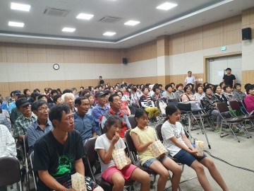 의흥면, 무료 영화 상영‘큰 호응’