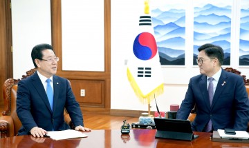 김영록 전남도지사, 국회 찾아 전남도 시급 현안 건의