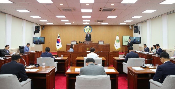 곡성군의회 제213회 임시회 개최