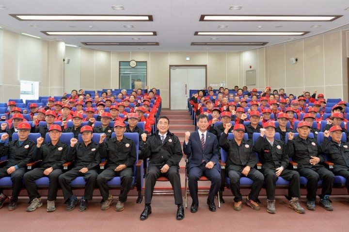 남해군, 산불전문예방진화대․산불감시원 발대식 가져