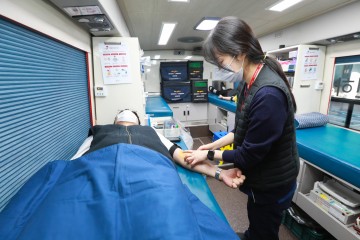 충남대병원, 헌혈 행사 개최 “동절기 혈액 부족 해소”