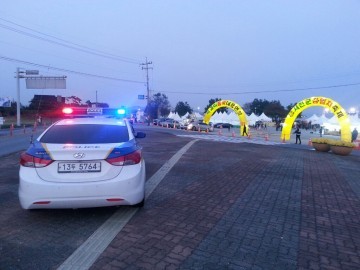 서천경찰서 김 멸치축제 교통사고예방 활동