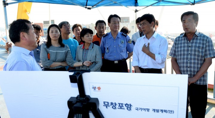 안희정 지사, 보령요트경기장 찾아 ‘전국체전 준비’ 점검