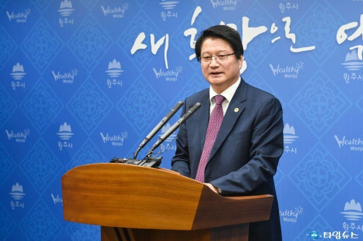 원창묵 원주시장, “사드배치는 원주시민에게 또다시 희생 강요”