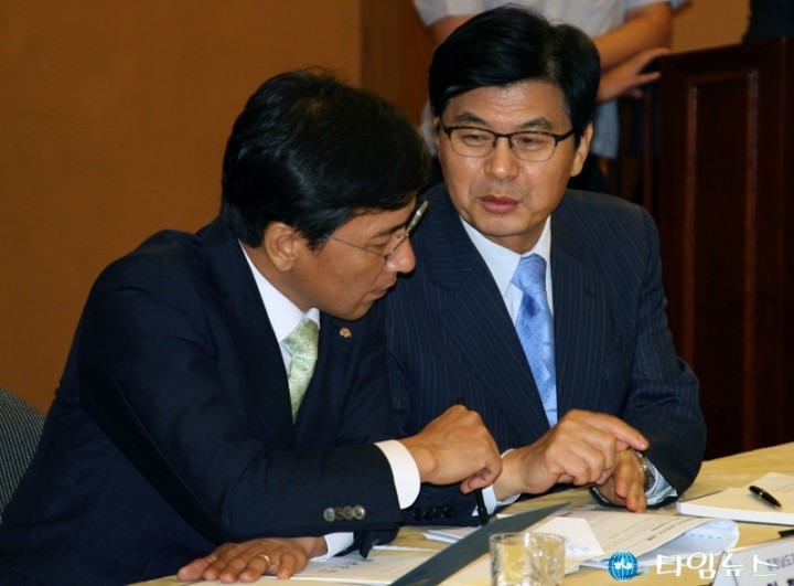 안희정 충남지사·이춘희 세종시장, 의견교환 중!