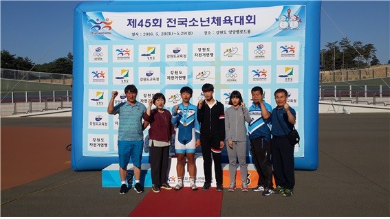  43년 역사와 전통의 자랑 자전거부, 은·동 획득