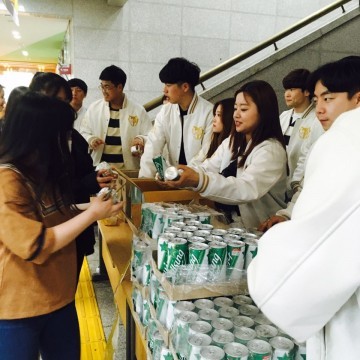 목원대, 맛나게 먹고 중간고사 시험 대박나세요!