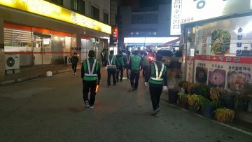 새마을지도자대덕구협의회, 우리 동네 방범 지킴이 활동 실시