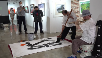 지체장애인협 서구지회 '빛 금간 시간' 전시회