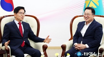 이장우·김문수, 대전서 손 맞잡고 “당 개혁”