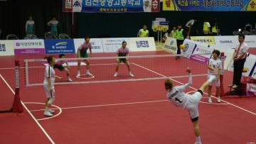  보은군 제19회 전국 남ㆍ여 종별 세팍타크로대회 개막