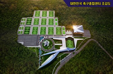 상주시 대한축구협회 24일 축구종합센터 현장 실사