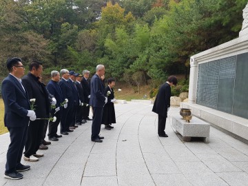 충남동부보훈지청, 충혼탑 참배 실시