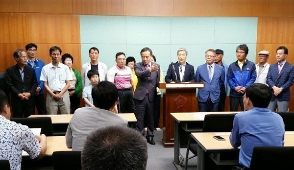  김제역 이전 범도민서명운동 전개