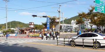 순천시, 제일대 합동 교통 안전 캠페인