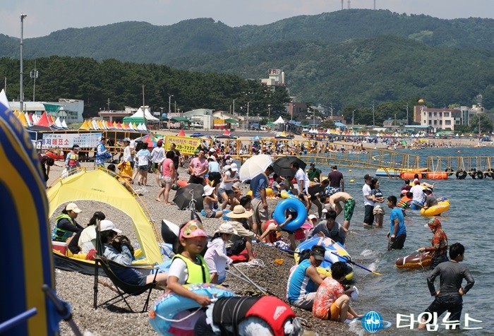 경주시 안전하고 쾌적한 경주해변으로 놀러오세요