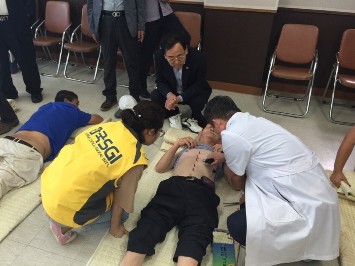 SGI 행복드림봉사단 지역민 위해 무료 진료 등 봉사활동 실시