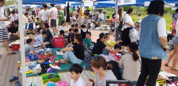 달성군 유가읍 우리마을교육나눔 프리마켓 행사 