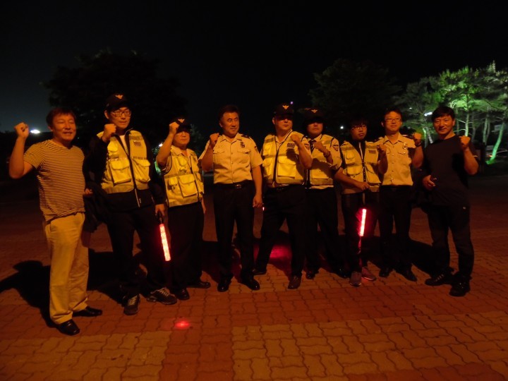 익산서, 시민경찰과 함께하는 스마트 합동 순찰 실시