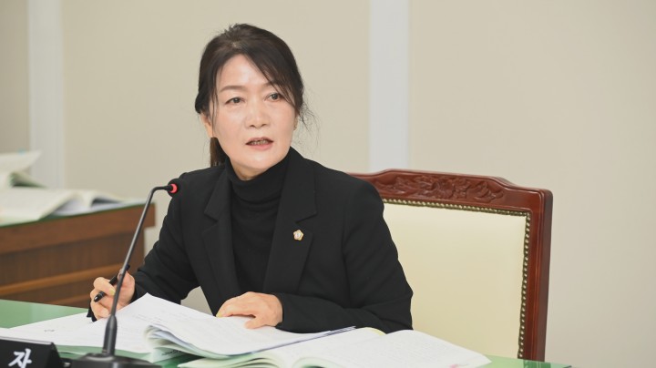 양영자 대덕구의회 의원, 신청사 조형물에 품격 더할 것 당부