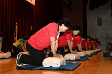 영주시 의용소방대연합회 소방기술경연대회 개최