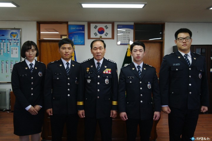 남해경찰서, 신임 경찰 실습생 간담회 가져