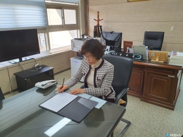 충북남부보훈지청장,적극행정 실천 서약 실시