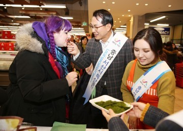 서산시 우수 수산 가공품(어리굴젓, 감태, 천일염 등) 전시·홍보