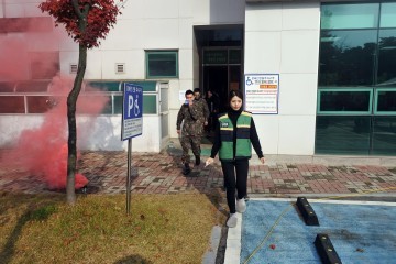 성화개신죽림동 자위소방대 화재 대비 합동소방훈련 