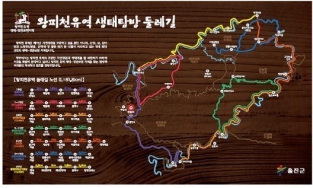 왕피천 유역 생태·경관 보전지역 둘레길 개통  