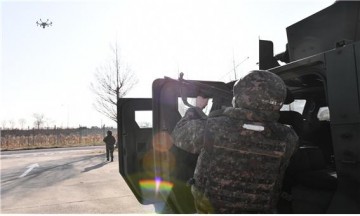 1전비, 무인항공기 식별 상황 가정 대응 훈련 실시