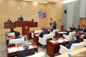 예천군의회, 제217회 임시회 개회