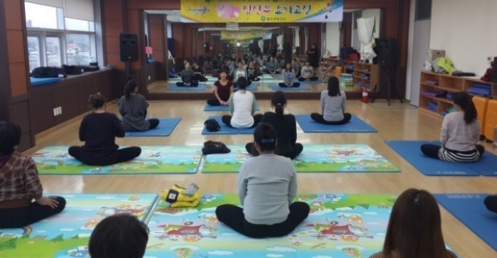 울진군, 2015 상반기 순풍!순풍! 임산부 요가교실 운영