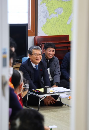 김순호 구례군수, ‘구들장 대화’로 군민 곁에 더 가까이 다가가  
