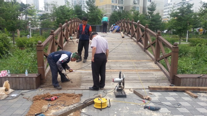 광명시 광명1동 자율방재단, 비상소화전 소방훈련 실시