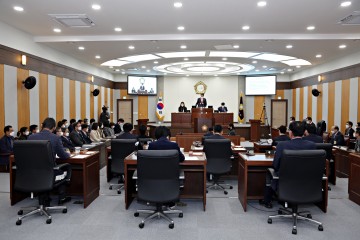 칠곡군의회 제280회 임시회 폐회