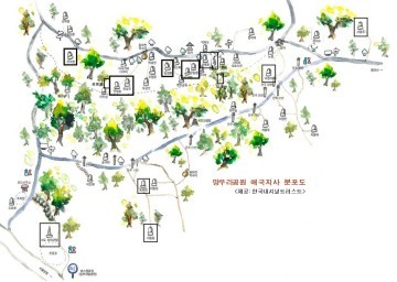 한국내셔널트러스트 독립운동가들이 잠들어 있는 망우리공원에서 청소년 교육프로그램 진행