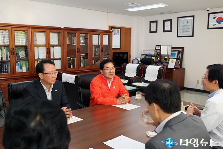 박수범 대덕구청장, 대전보훈병원과 국가유공자 위문 격려