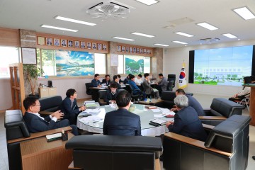 울진군, 정책홍보관 10월 정책회의 개최