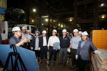 인천시의회 건설교통위원회 서울도시철도 7호선 석남연장 건설현장 방문