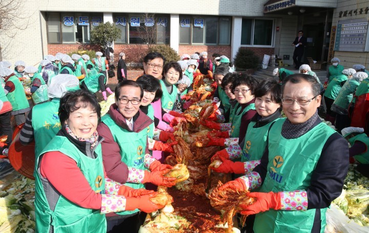 청도군새마을부녀회, 사랑의 김장나누기 행사 가져