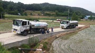 세종시 민관합동 가뭄 극복 급수지원 ‘총력’