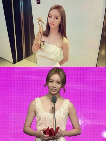 걸스데이 혜리, 신인상이어 대세배우상까지 ..."좋은 연기로 보답하겠다