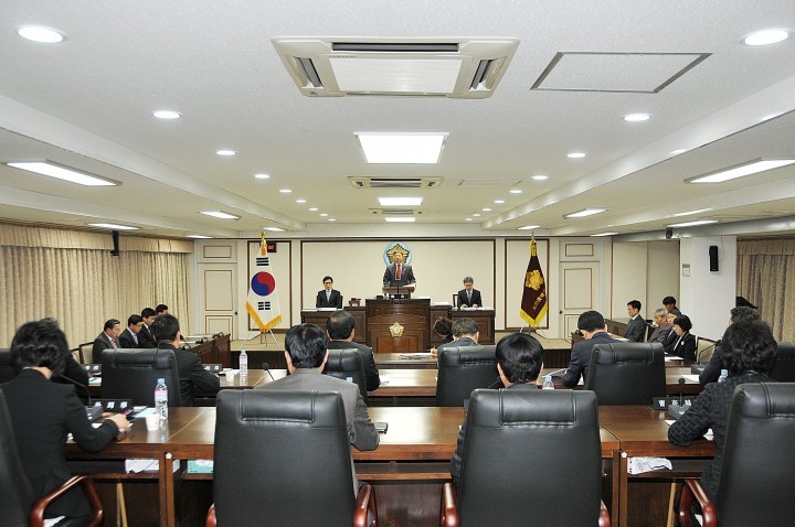 대전 중구의회, 일반안건 5건 및 의원 징계의 건 처리