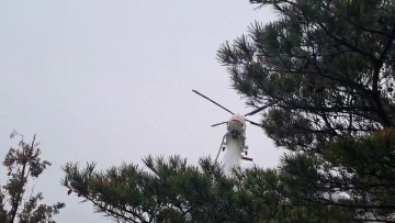 소방헬기 투입으로 큰 산불 막아낸 고양시