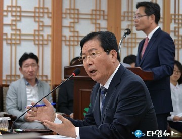장종태 서구청장, 정부에게 속았다!