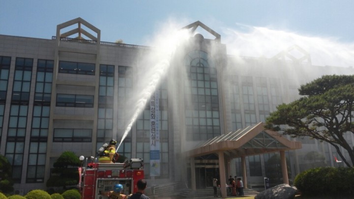 남해군, ‘지역특성화 민방위 시범훈련’ 실시