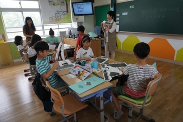 찾아가는 어린이박물관 교실하는 천안박물관