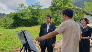 이귀동 곡성군수 권한대행, 지방소멸위기 극복 사업 현장 점검