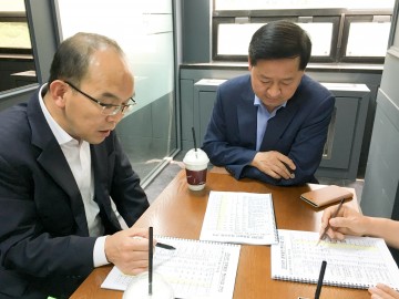 예산확보를 위해 뛰고 있는 윤종진 경북도 부지사 